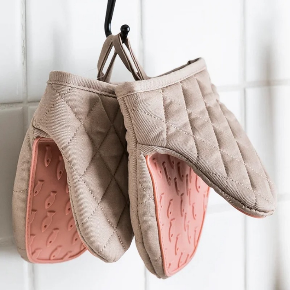 Oven Mitt Silicone - 1 unidade de luvas de silicone