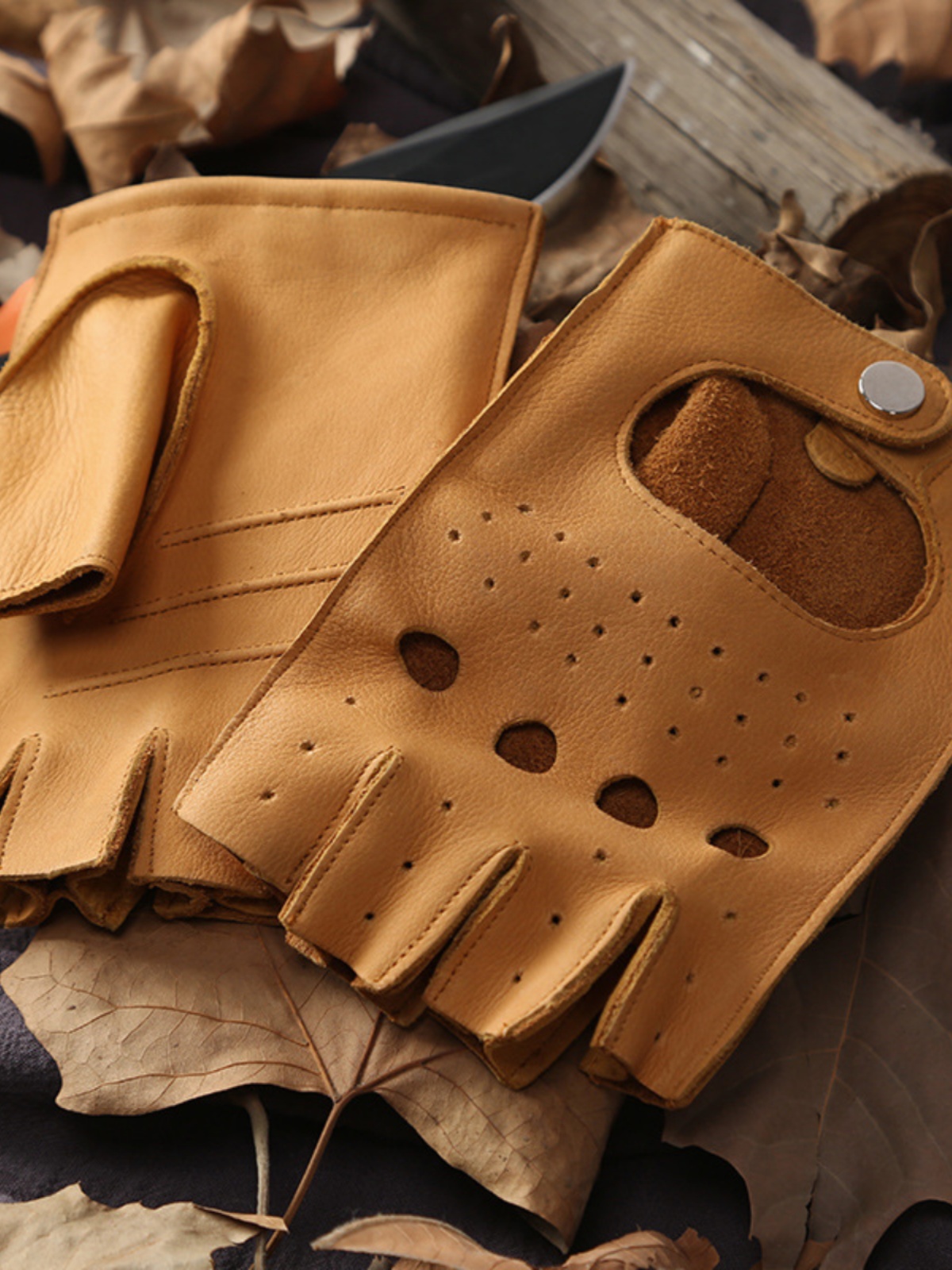 Luvas de Couro Masculinas para - Leather Driving Glove avaliação e preço