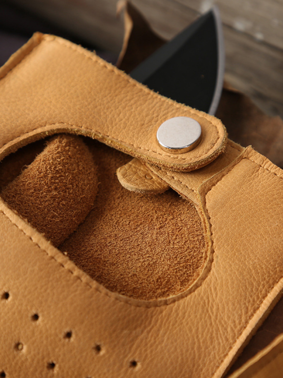 Luvas de Couro Masculinas para - Leather Driving Glove avaliação e preço