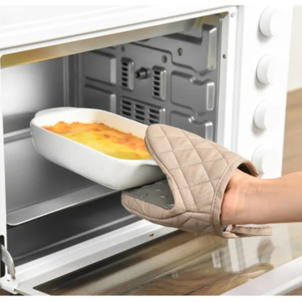 1 unidade de luvas de silicone - Oven Mitt Silicone avaliação e preço