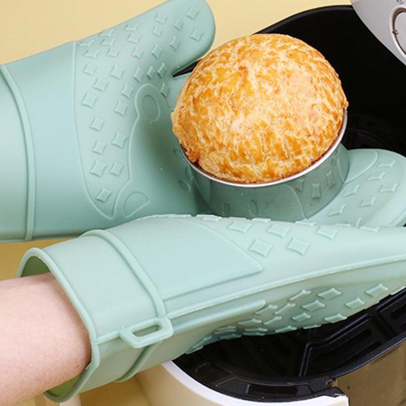 Luvas de Forno Resistentes ao  - Oven Mitt Silicone avaliação e preço