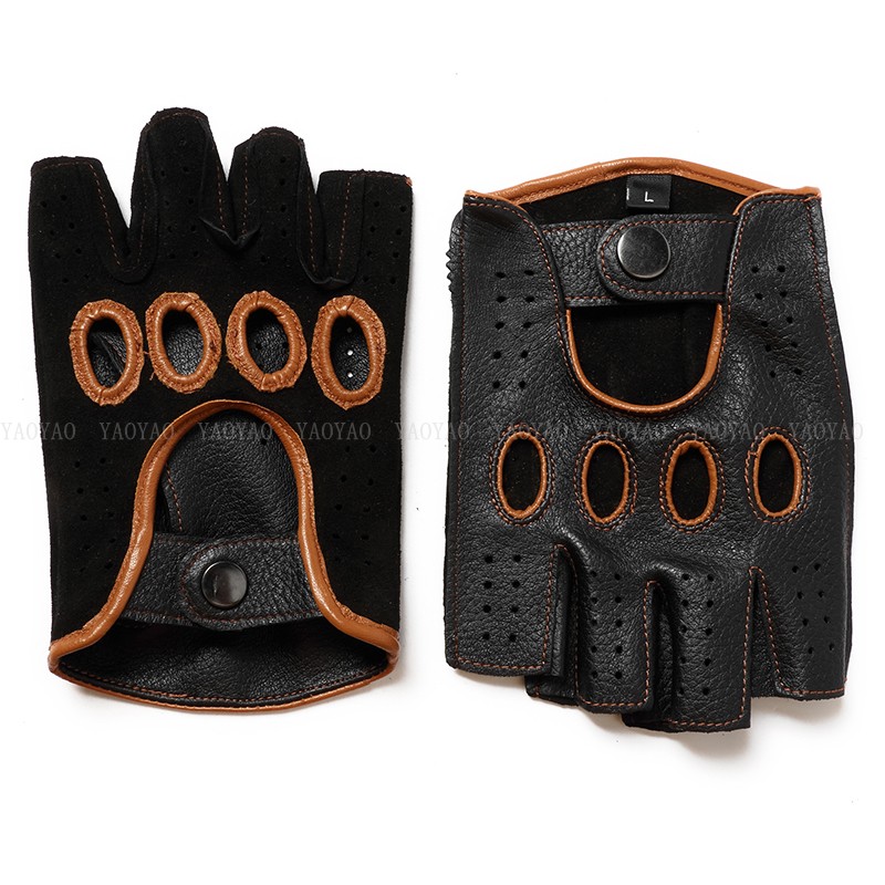 Luvas de couro puro verdadeiro - Workout Glove Gym avaliação e preço