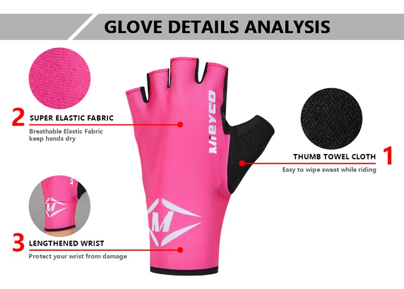 Luvas leves de meio dedo, abso - Workout Glove Gym avaliação e preço